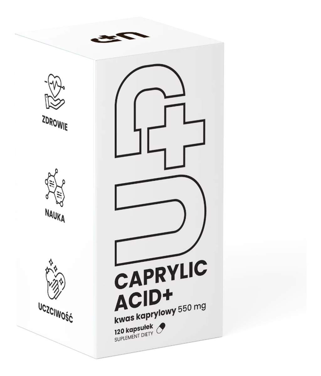 Caprylic Acid+ suplement diety 120 kapsułek