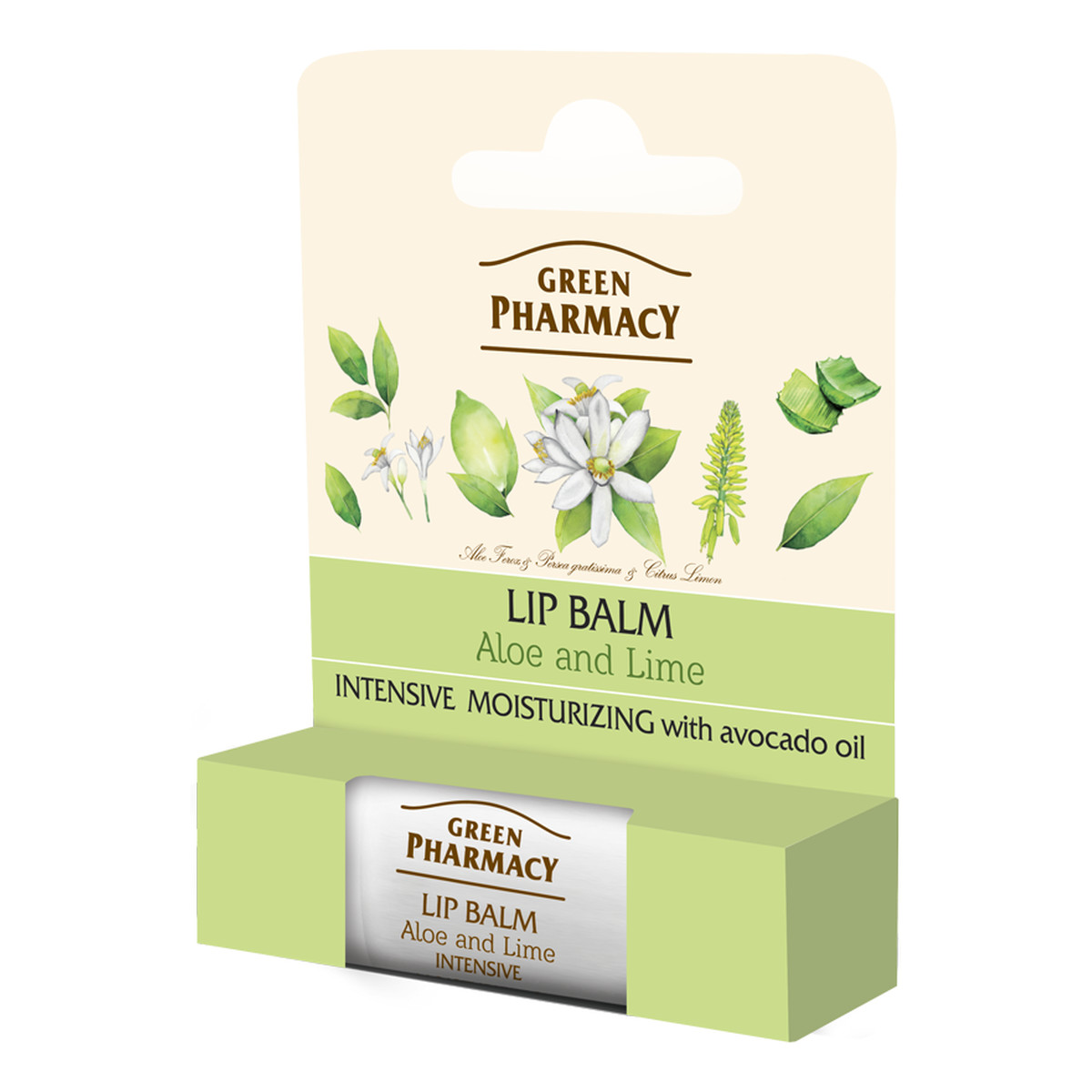 Green Pharmacy Balsam do ust intensywnie nawilżający,