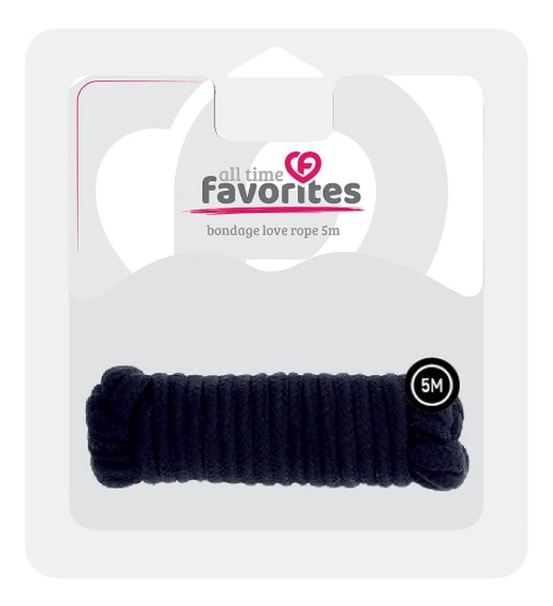 All time favorites love rope lina do krępowania black 5m