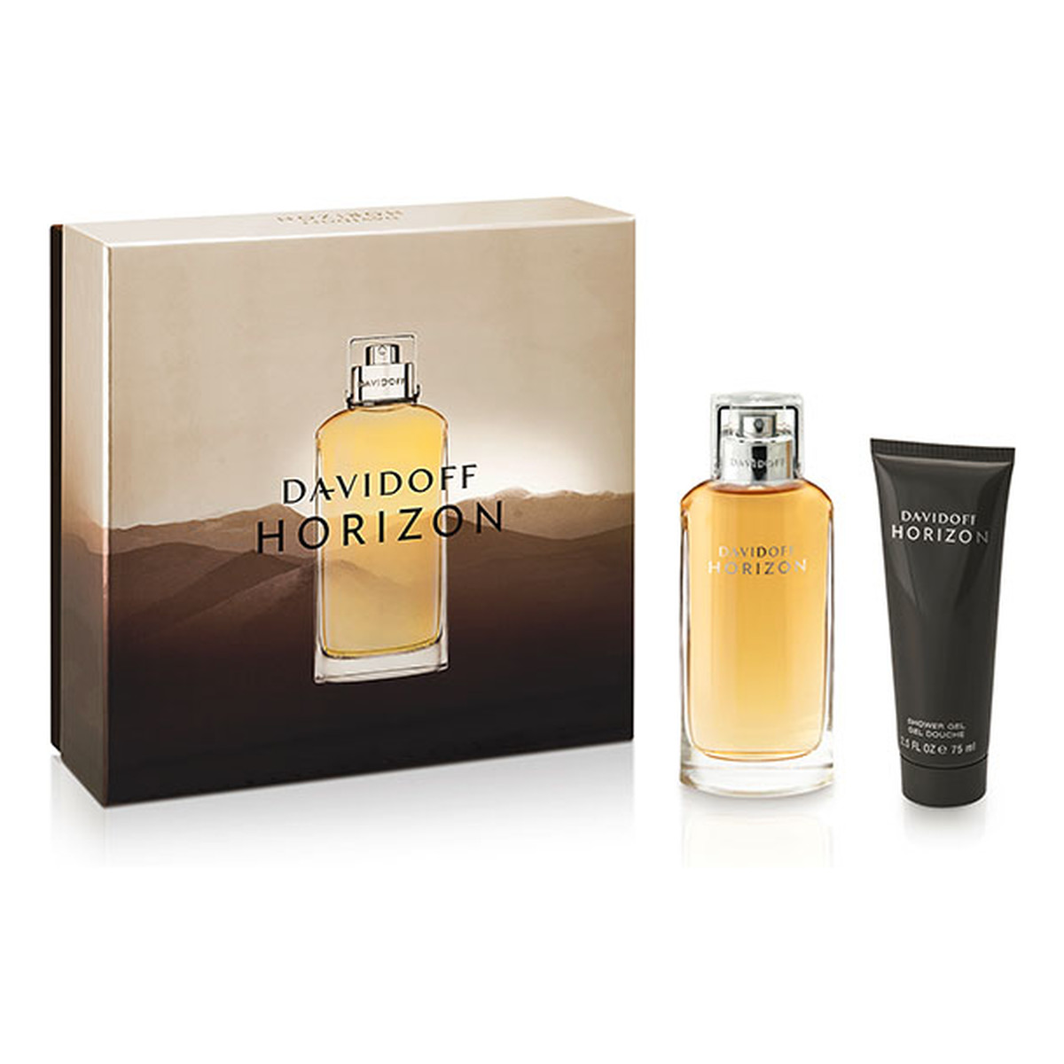 Davidoff ZESTAW DAVIDOFF Horizon For Men EDT 125ml + ŻEL POD PRYSZNIC 75 ml