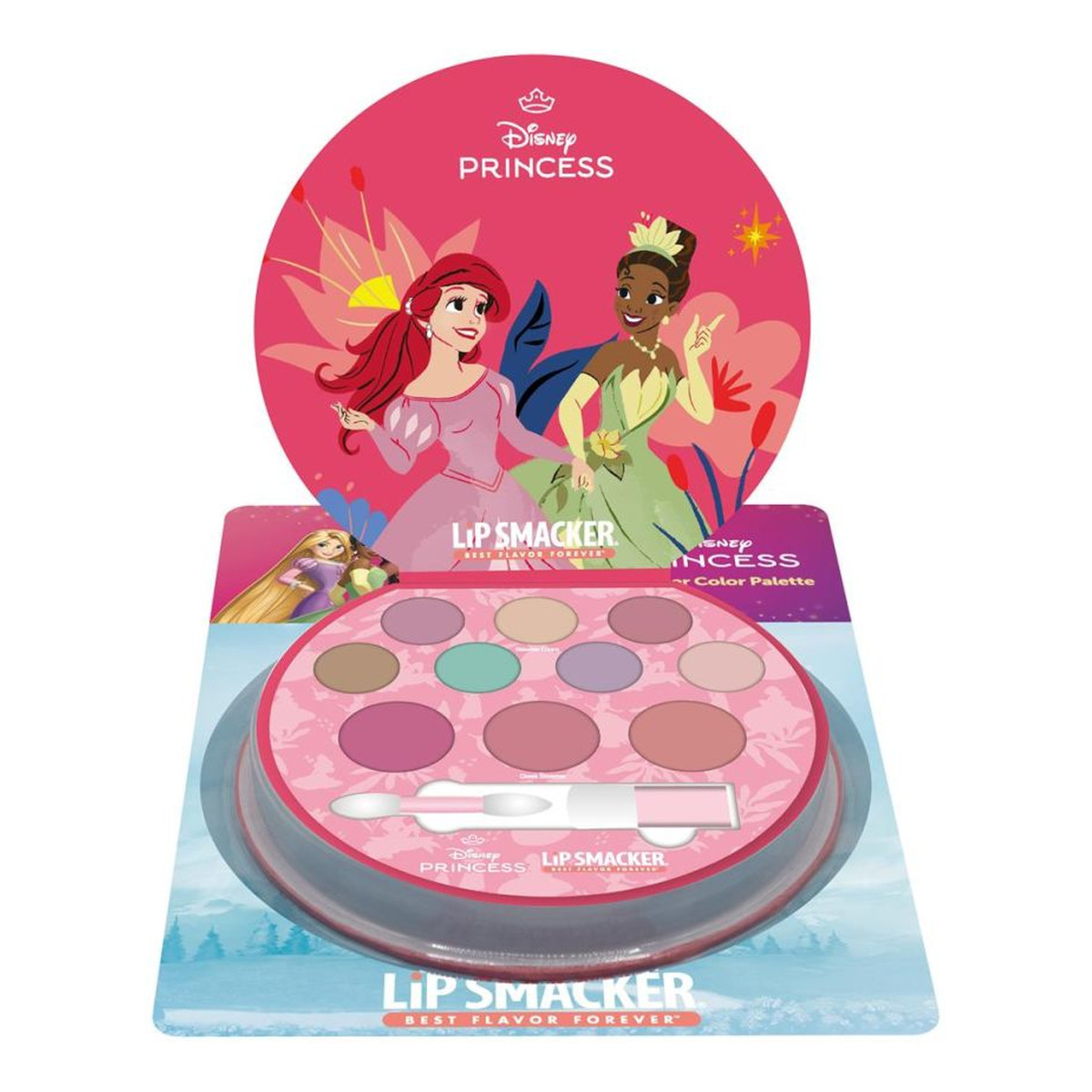 Lip Smacker Disney Princess Paletka cieni do powiek dla dzieci z aplikatorem