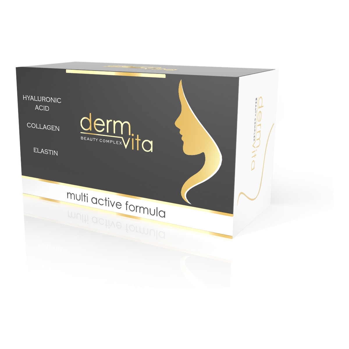 DermVita Multi Active Formula Beauty Complex Multiaktywne Serum w Ampułkach Do Twarzy, Szyi i Dekoltu 36ml