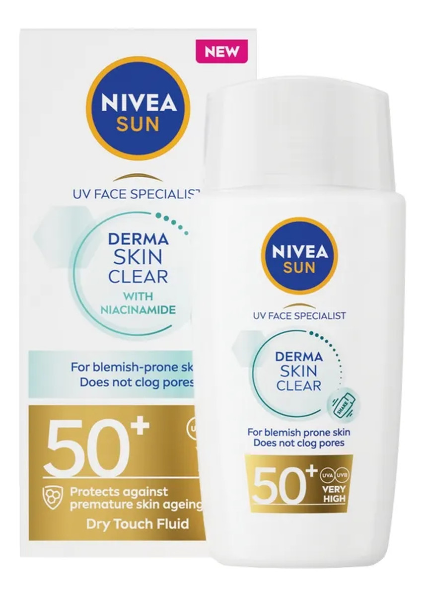 Derma Skin Clear Fluid do twarzy spf50+