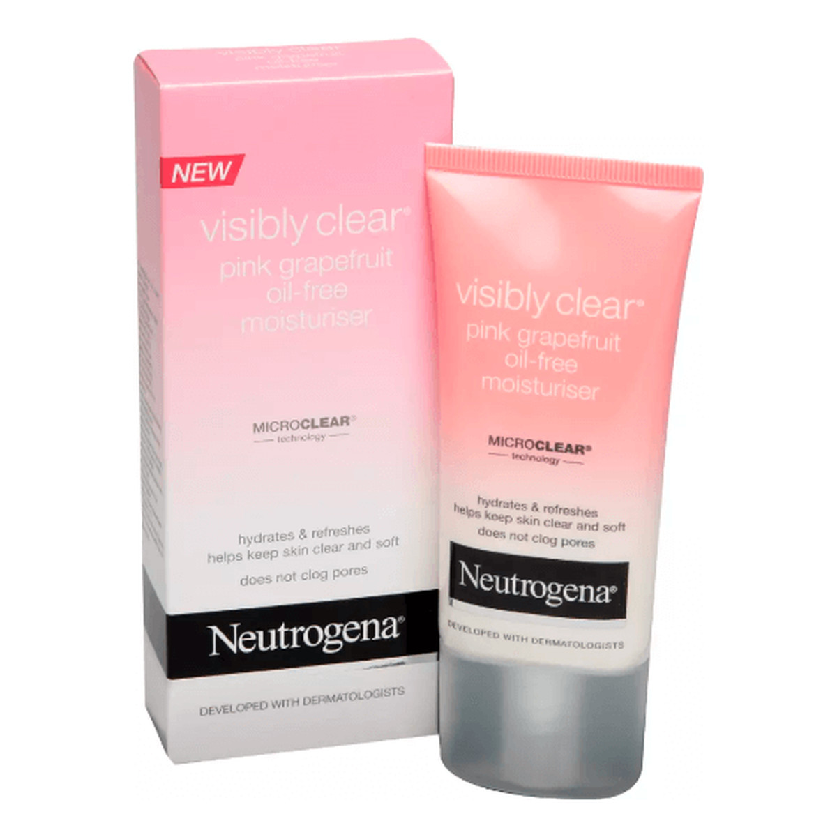 Neutrogena Visibly Clear Pink Grapefruit Oil-Free Moisturiser krem nawilżający do twarzy 50ml