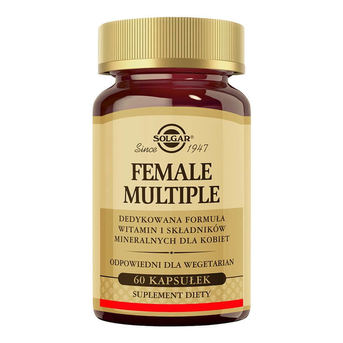 Solgar Female multiple suplement diety 60 kapsułek
