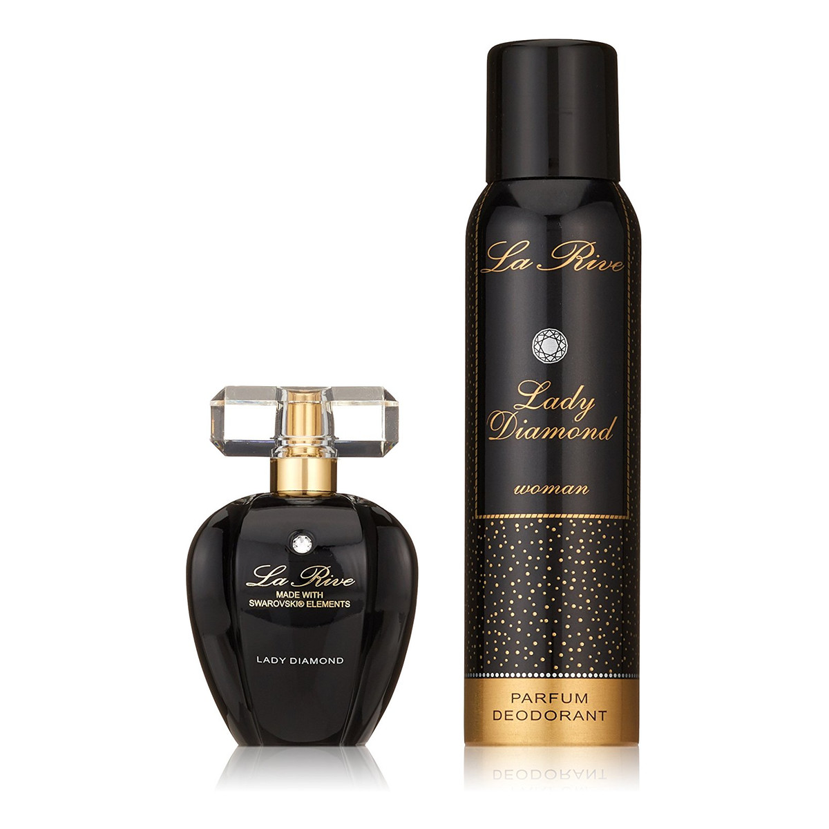 La Rive Lady Diamond Zestaw prezentowy (woda perfumowana 75ml+dezodorant 150ml)