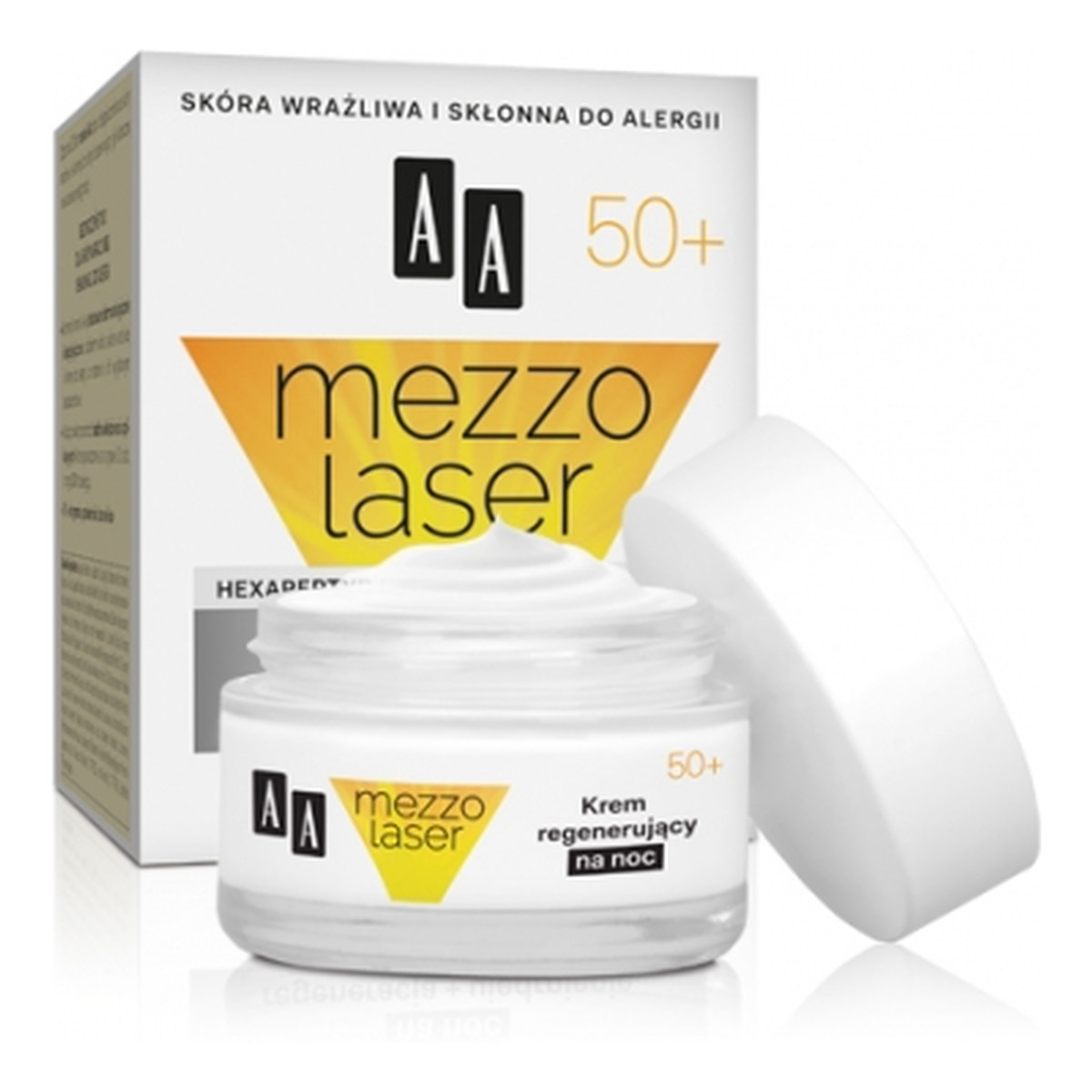 AA Mezzolaser 50+ Krem Regenerujący Na Noc 50ml