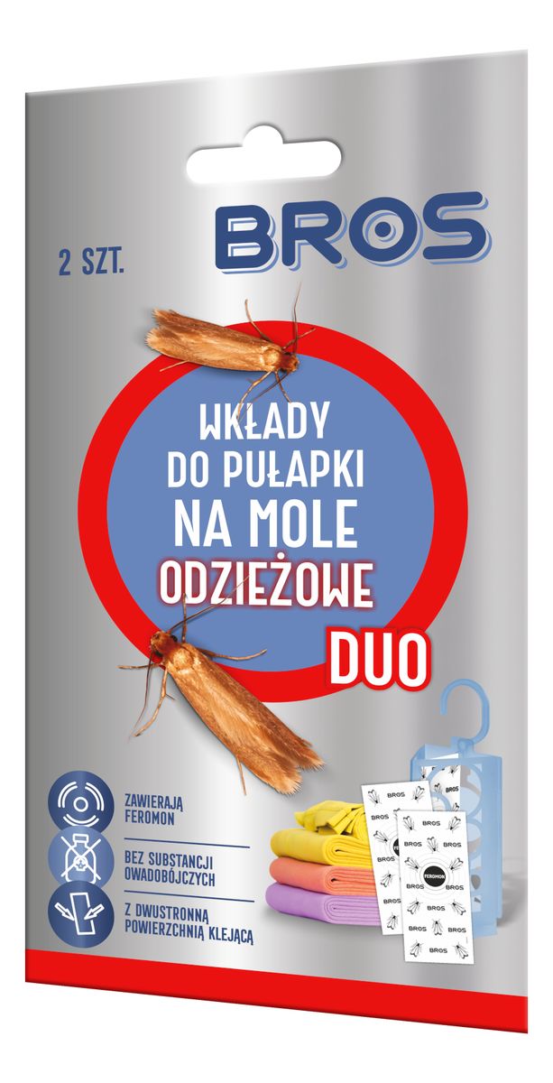 Wkłady Do Pułapki Na Mole Odzieżowe 2 szt.