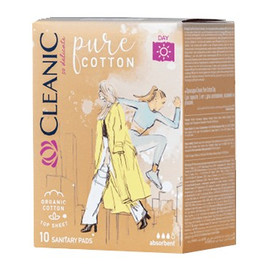 Pure Cotton Podpaski higieniczne Organic - na dzień 10szt