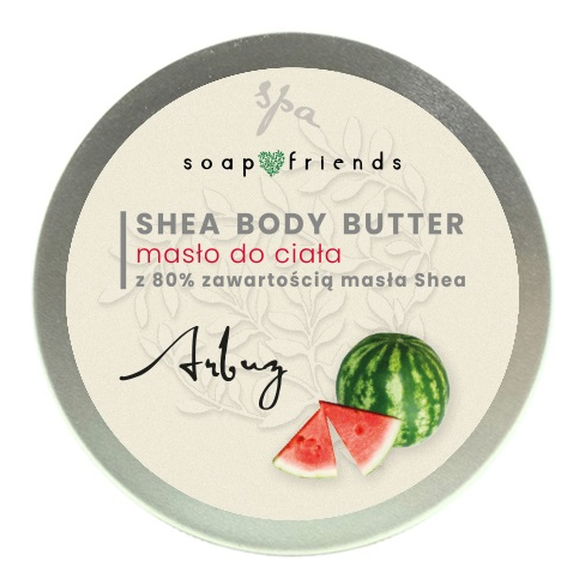 The Secret Soap Store Shea butter 80% masło do ciała arbuz 50ml