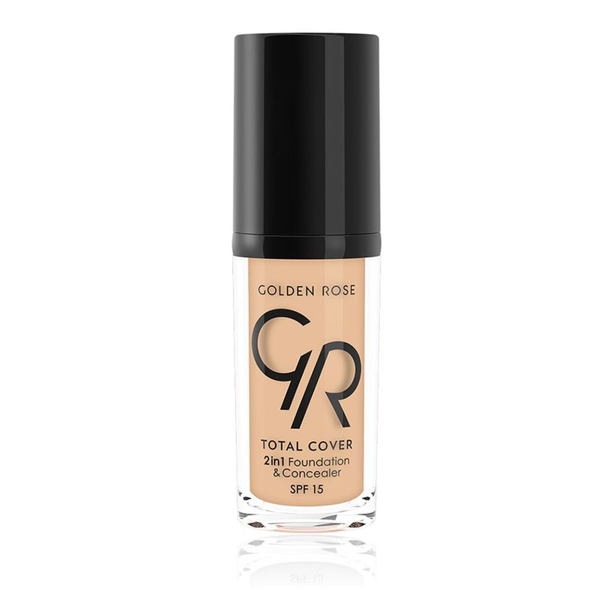 Golden Rose Total Cover 2 in 1 Foundation & Concealer Kryjący podkład i korektor do twarzy 2w1