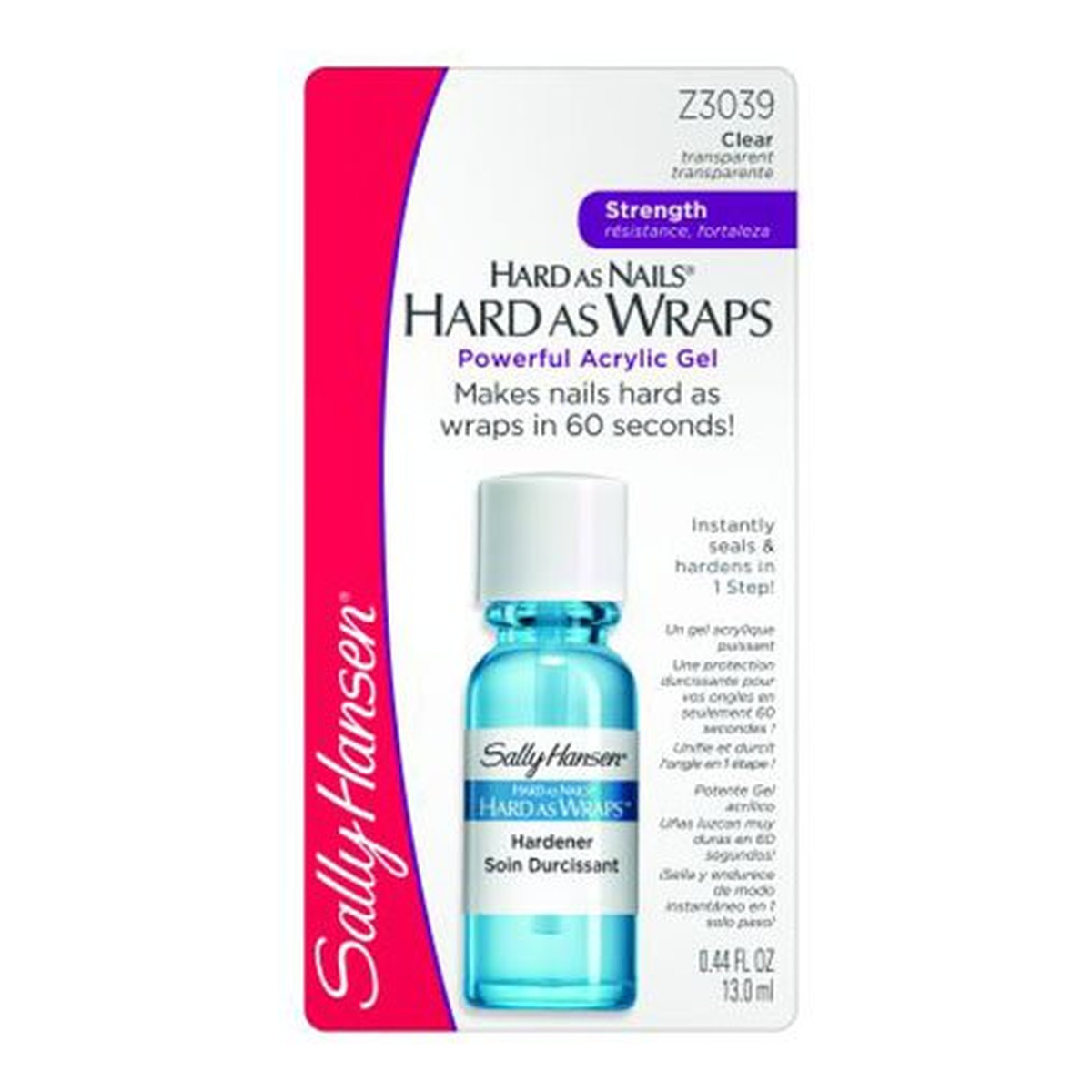 Sally Hansen Hard As Wraps Hard As Nails Wzmacniający Żel Akrylowy 13ml