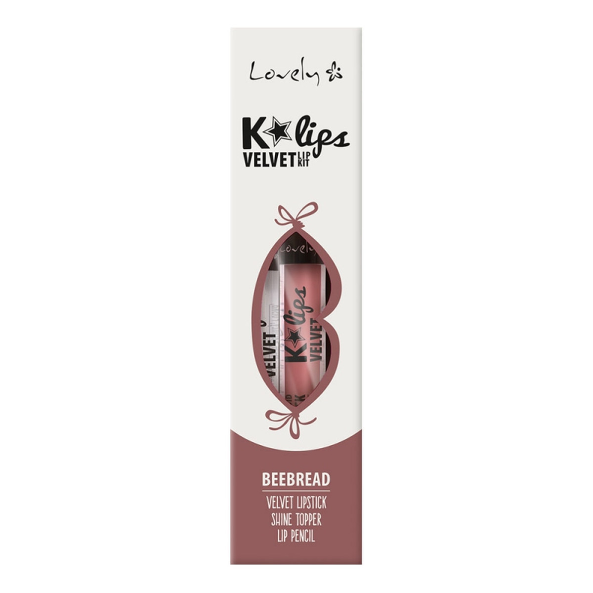 Lovely K-Lips Zestaw do ust K'lips Velvet