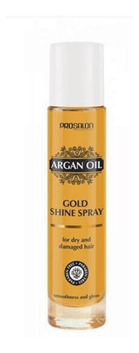 Argan Oil Gold Shine Spray nabłyszczacz do włosów z olejkiem arganowym