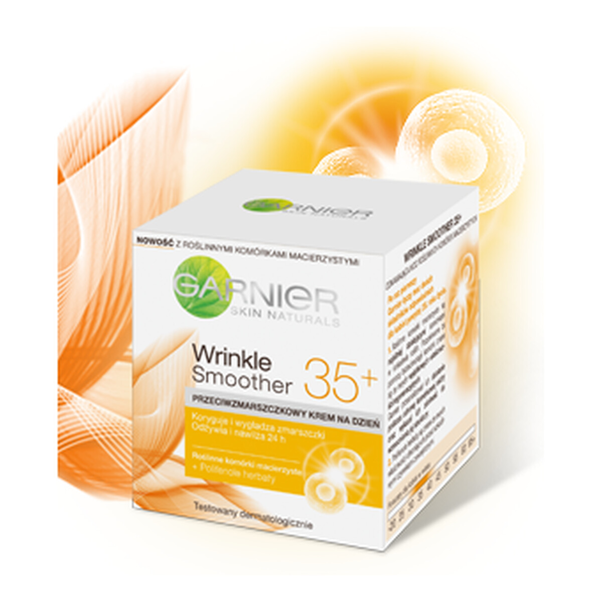 Garnier Wrinkle Smoother 35+ Skin Naturals Krem Przeciwzmarszczkowy Na Dzień 50ml