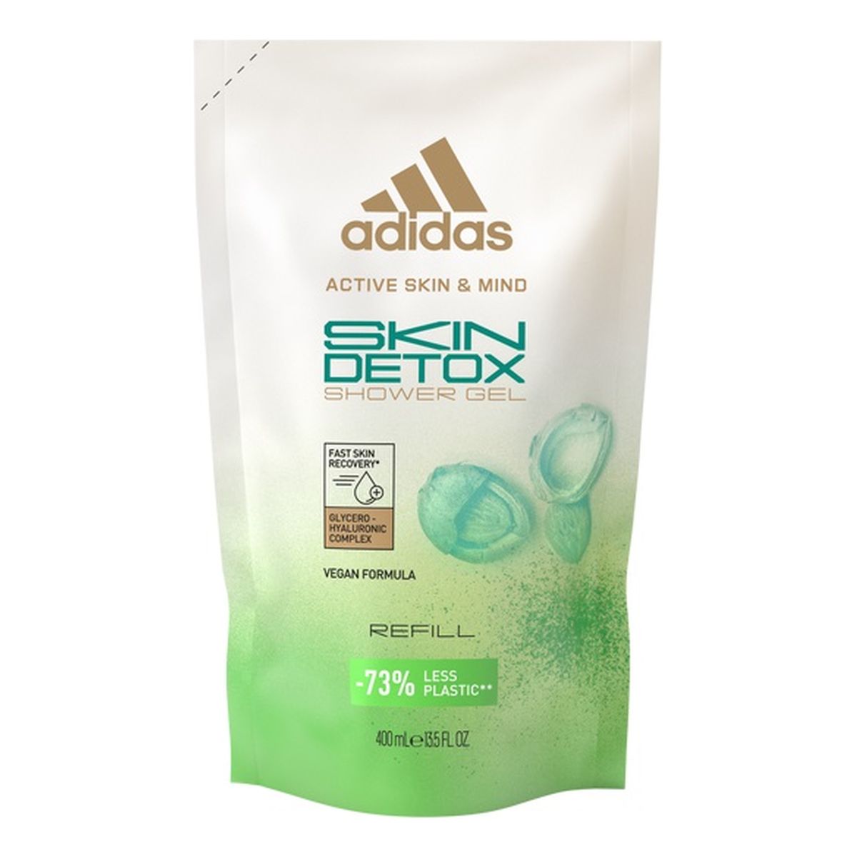 Adidas Active Skin Mind Skin Detox Żel pod prysznic dla kobiet refill 400ml