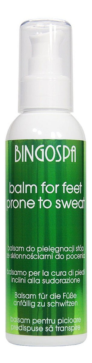 Balsam do stóp ze skłonnościami do pocenia