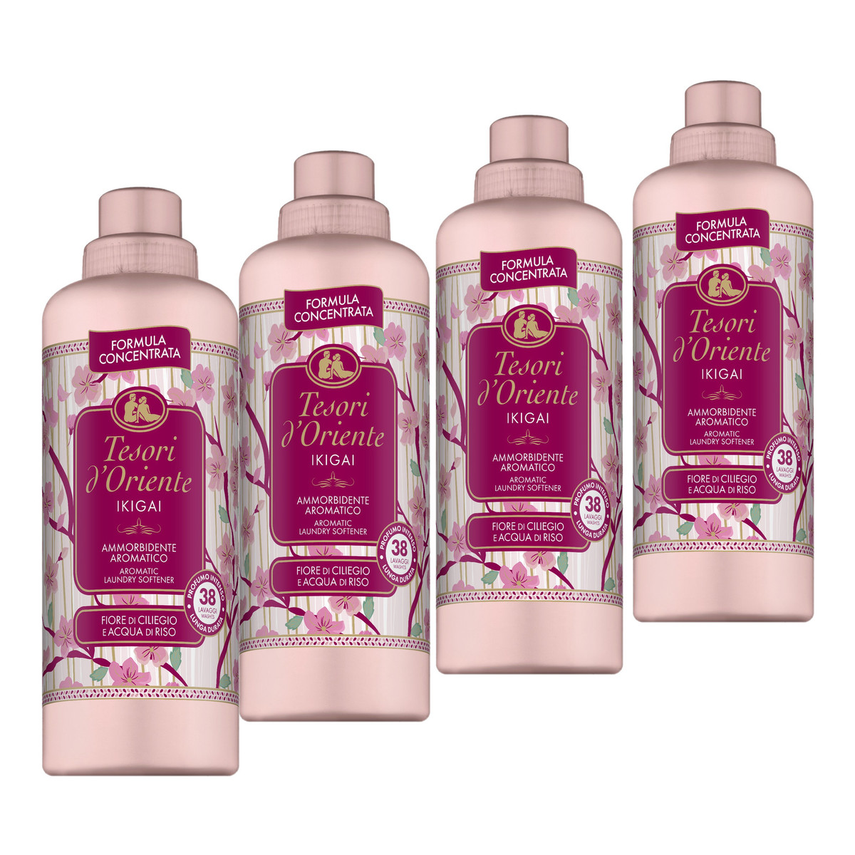 Tesori d'Oriente Ikigai Koncentrat do płukania tkanin 4x760ml