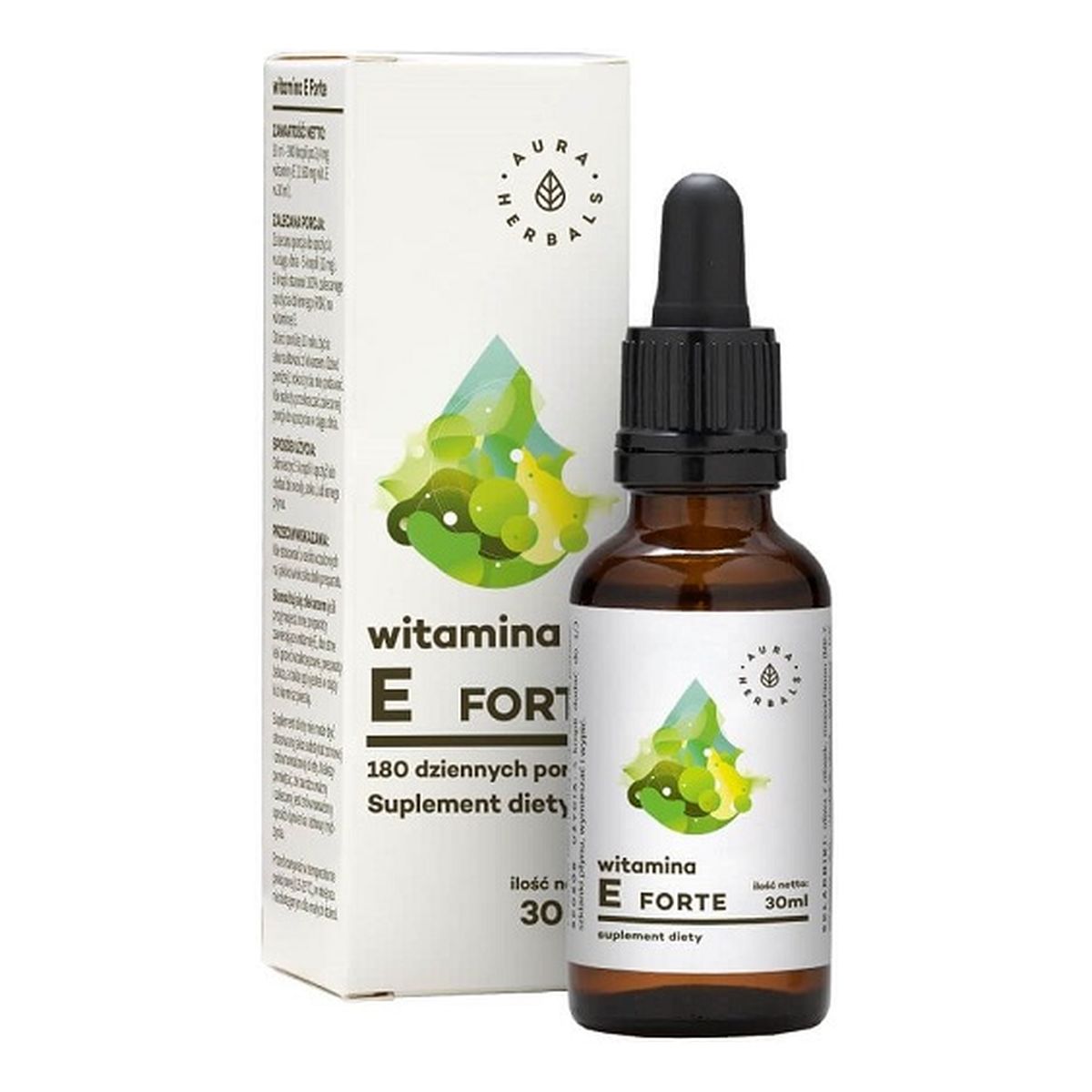 Aura Herbals Witamina e forte suplement diety 30ml
