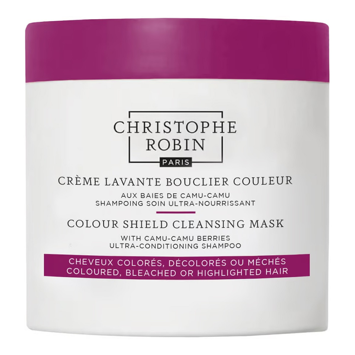 Christophe Robin Colour Shield Cleansing Mask ultraodżywcza maska ​​oczyszczająca 250ml