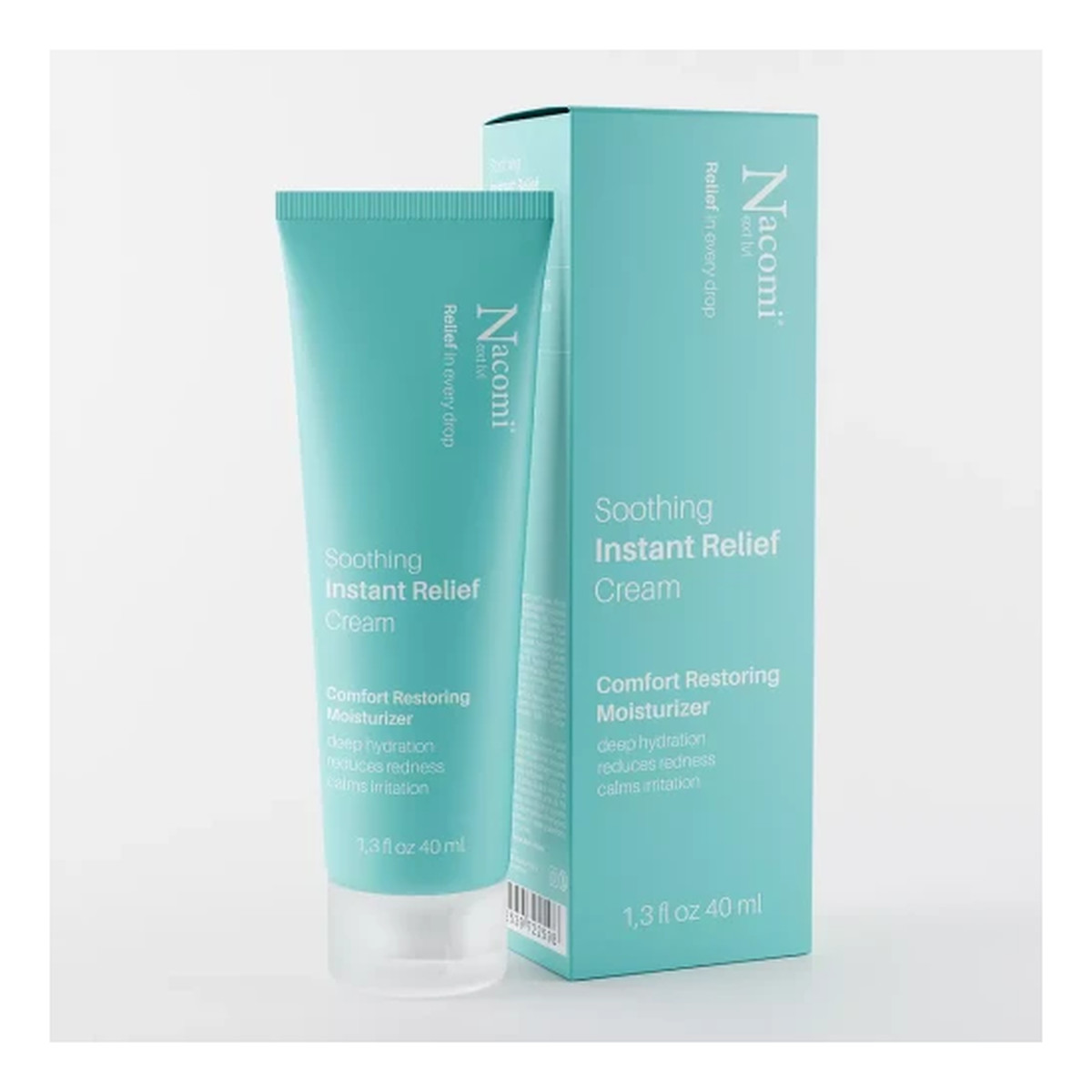 Nacomi Next Level Krem do twarzy Regenerująco - Łagodzący 40ml