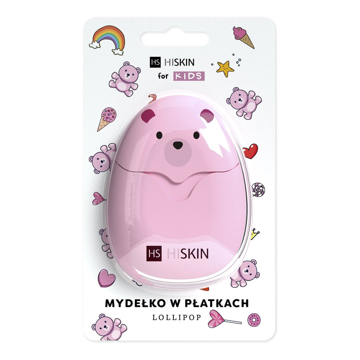 Hiskin Kids mydełko do rąk w płatkach lollipop 50szt.