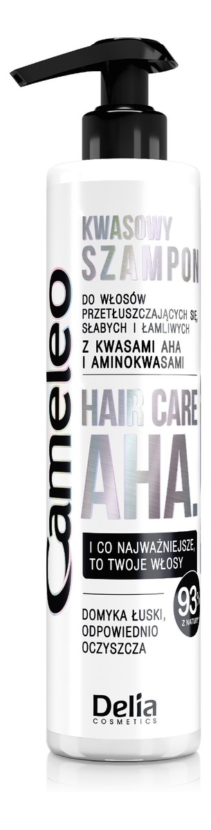 hair care aha kwasowy szampon do włosów