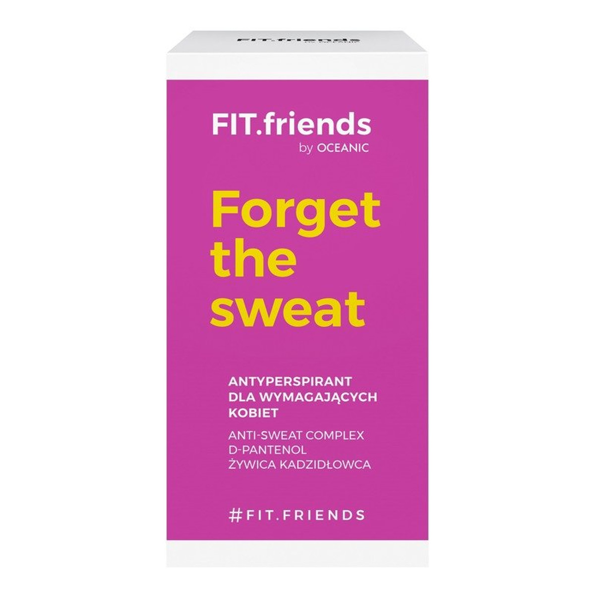 FIT.Friends Forget The Sweat antyperspirant roll-on dla wymagających kobiet 50ml
