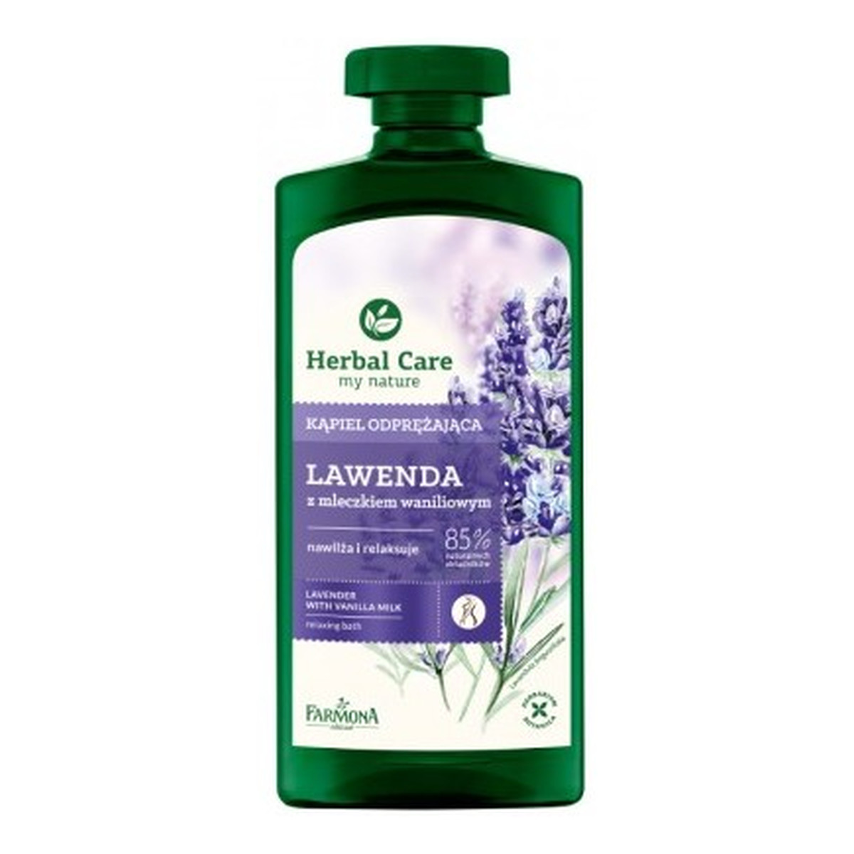 Farmona Herbal Care Kąpiel odprężająca Lawenda z mleczkiem waniliowym 500ml
