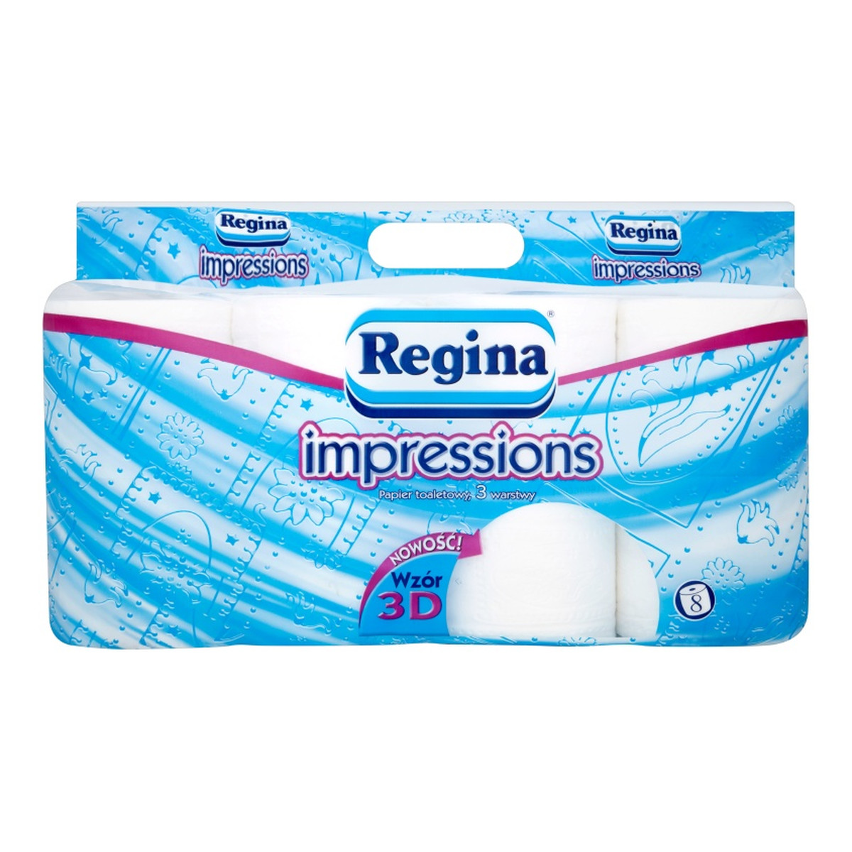 Regina Papier Toaletowy Impresja 8 rolek