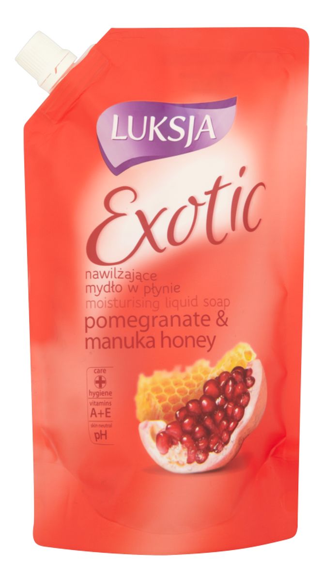 Pomegranate & Manuka Honey Nawilżające mydło w płynie zapas