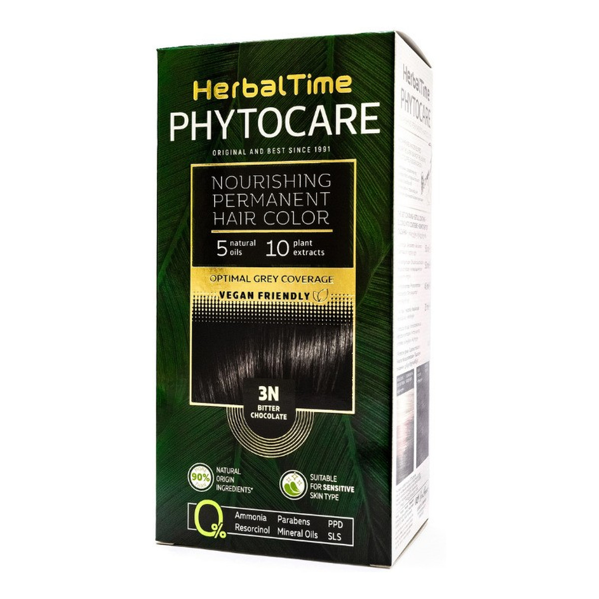 Herbal Time Phytocare Farba do włosów naturalna