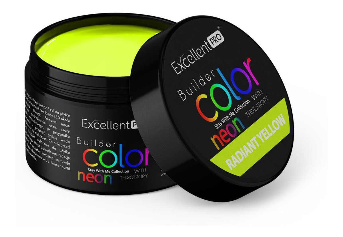 Żel budujący radiant yellow