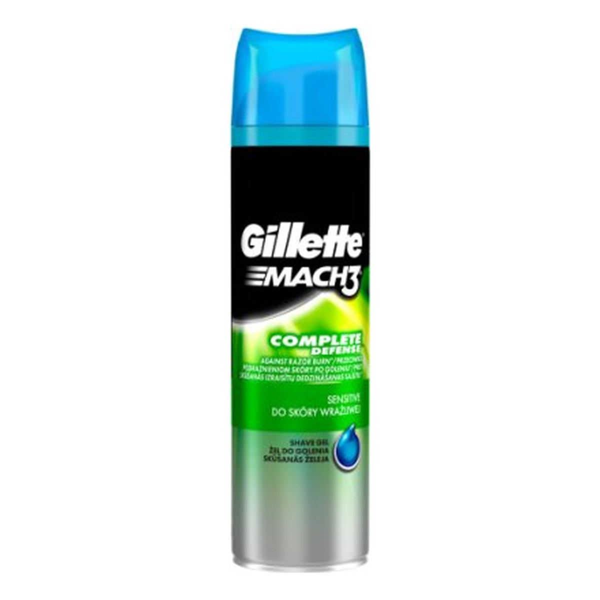 Gillette Series Sensitive Skin Żel Do Golenia Skóra Wrażliwa 200ml