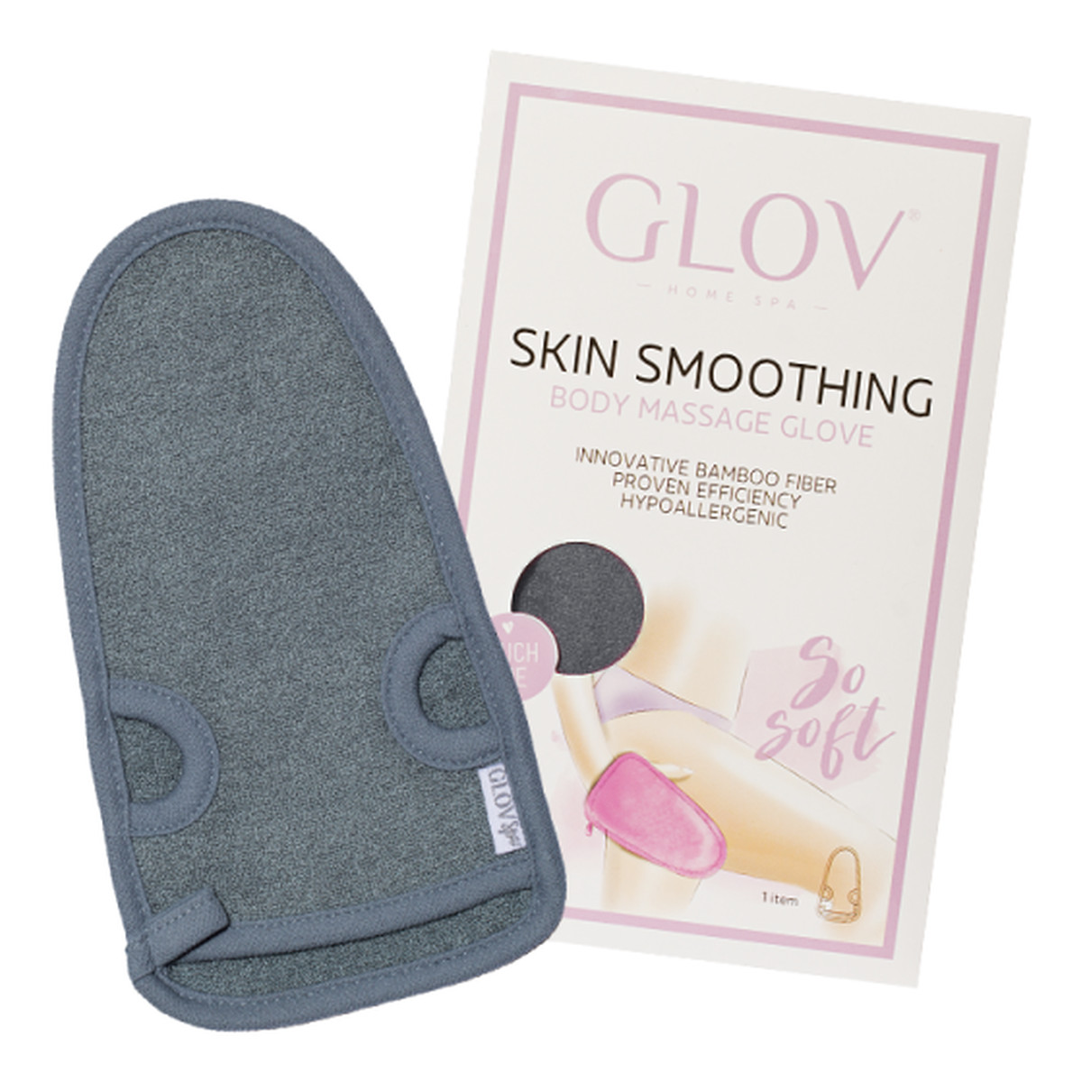 Glov Skin Smoothing Body Massage Rękawiczka do masażu ciała
