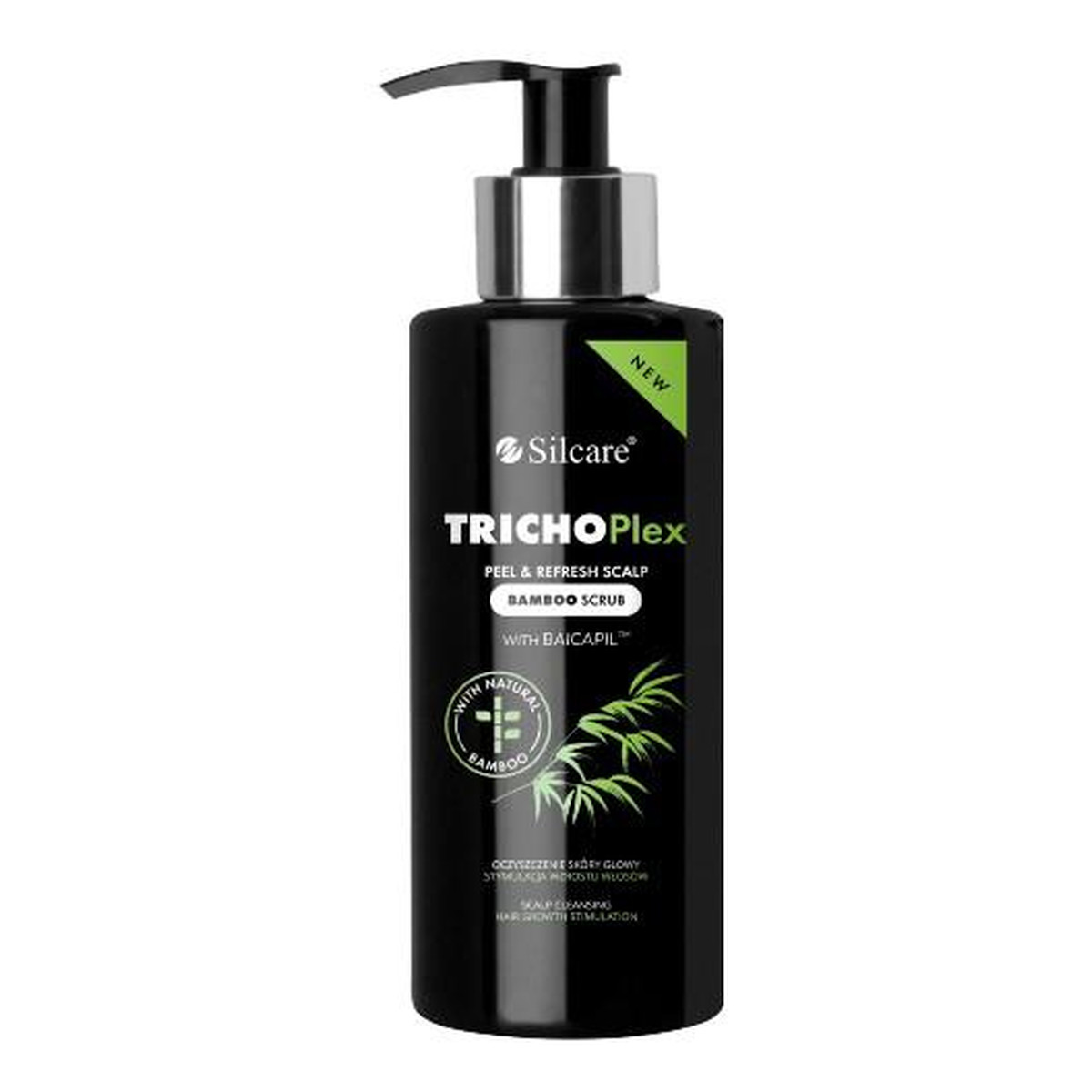 Silcare Trichoplex Peel&Refresh Bamboo Scrub głęboko oczyszczający peeling do skóry głowy 250ml