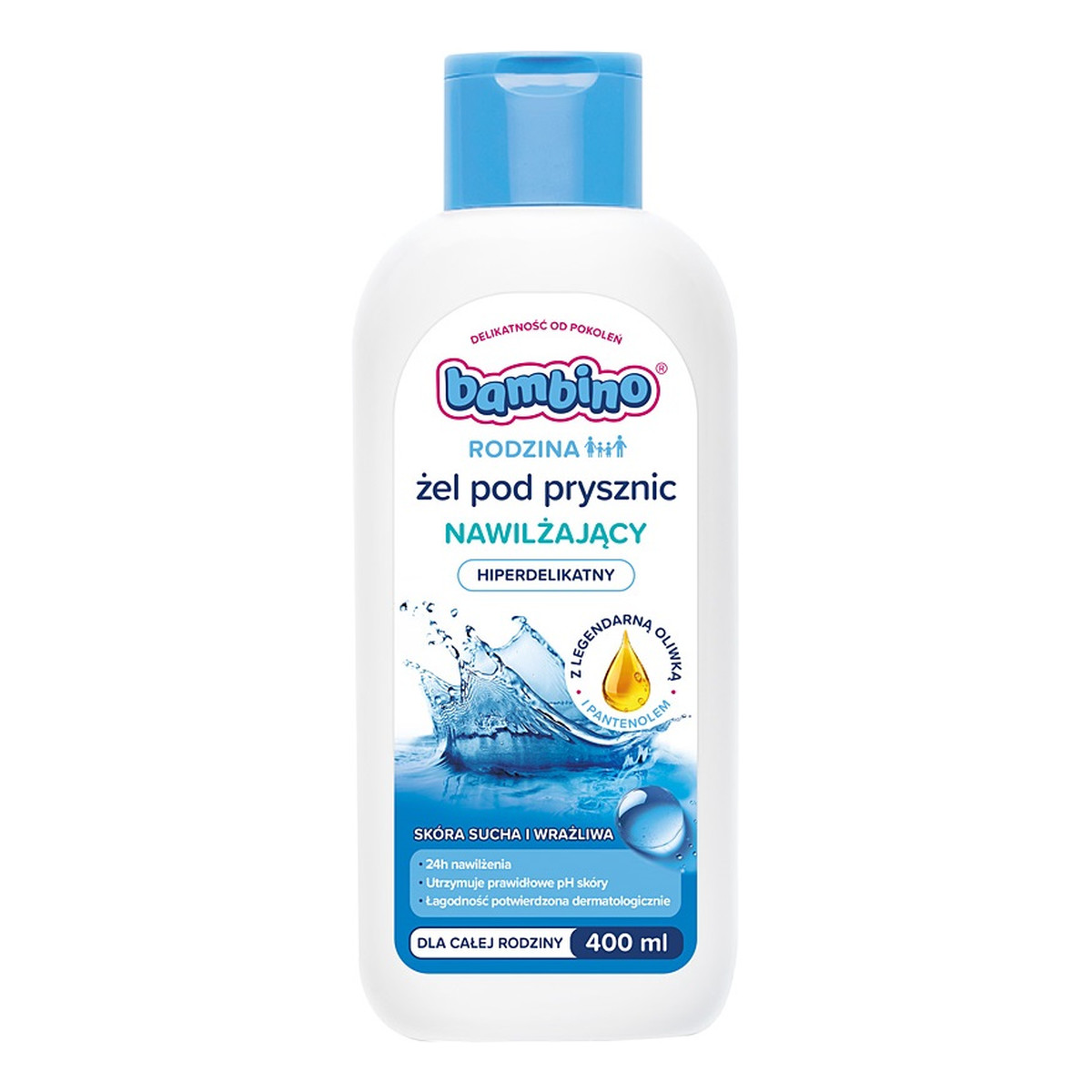 Bambino Rodzina nawilżający żel pod prysznic 400ml