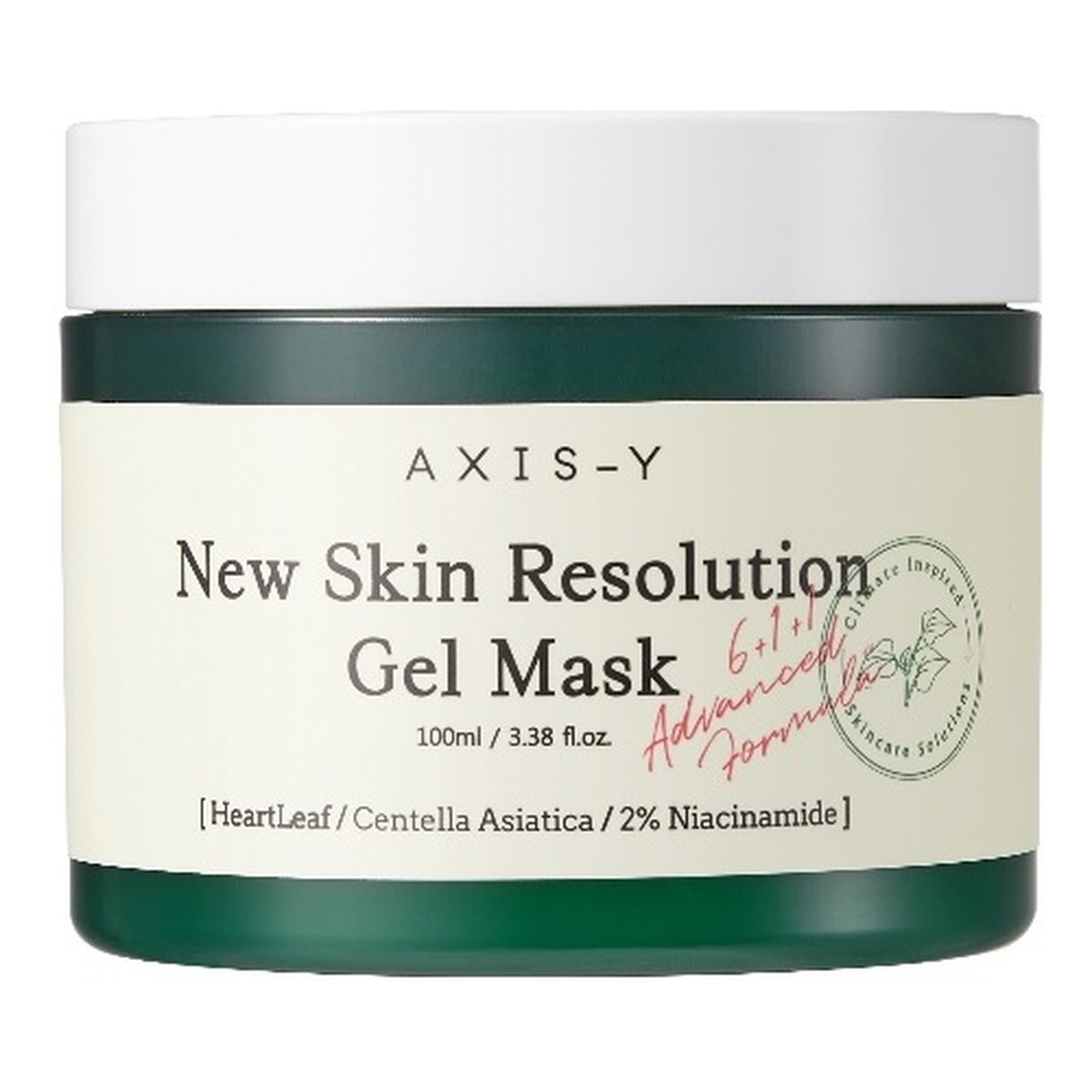 Axis-Y New Skin Resolution Gel Mask kojąca maska żelowa 100ml