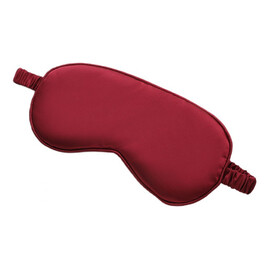 Opaska na oczy opk10cr satynowa bordowa