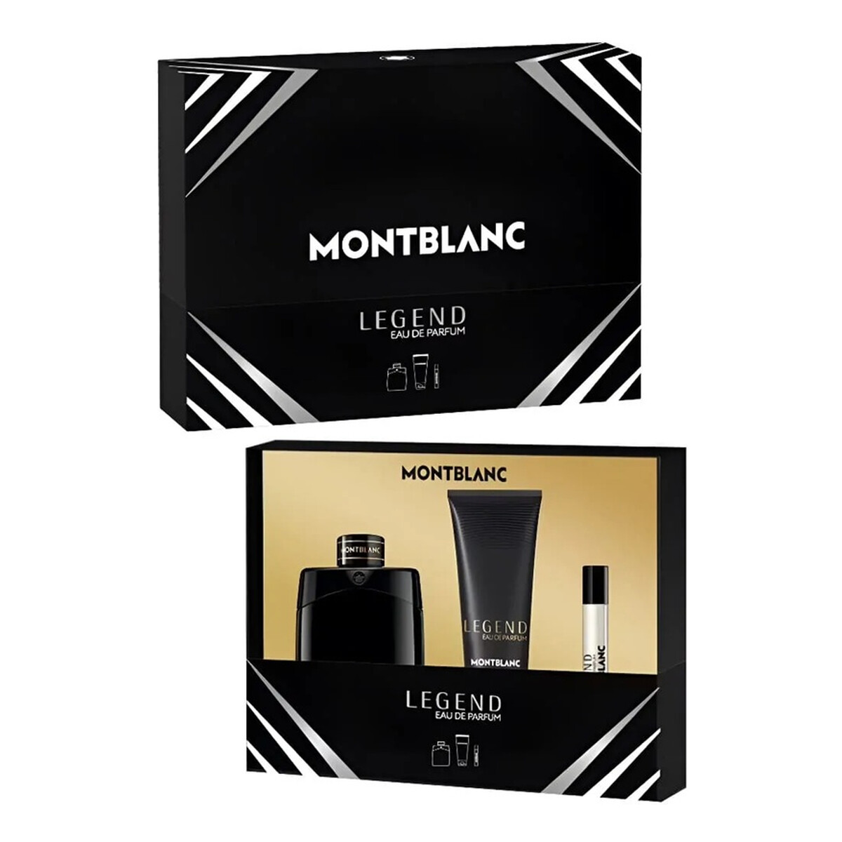 Mont Blanc Legend Zestaw woda perfumowana spray 100ml + miniatura wody perfumowanej 7.5ml + żel pod prysznic 100ml