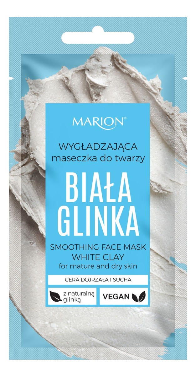 Glinka Biała wygładzająca maska do twarzy