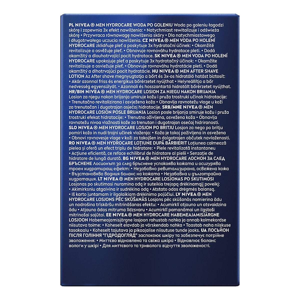 Nivea MEN Woda p ogoleniu Protect Care