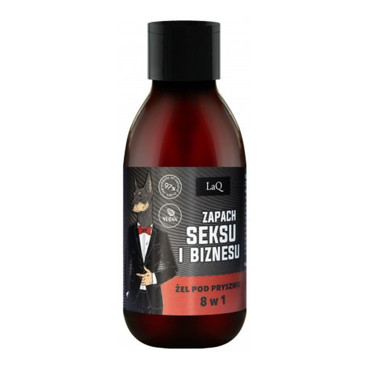 Laq Doberman O zapachu seksu i biznesu Żel pod prysznic 8w1 100ml