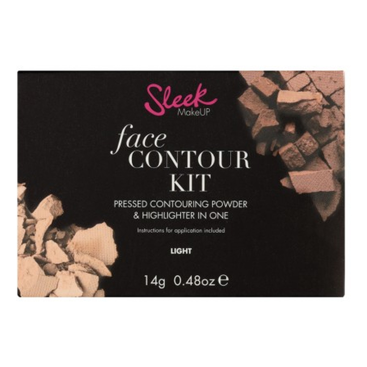 Sleek MakeUP Face Contour Kit Zestaw Do Konturowania 14g