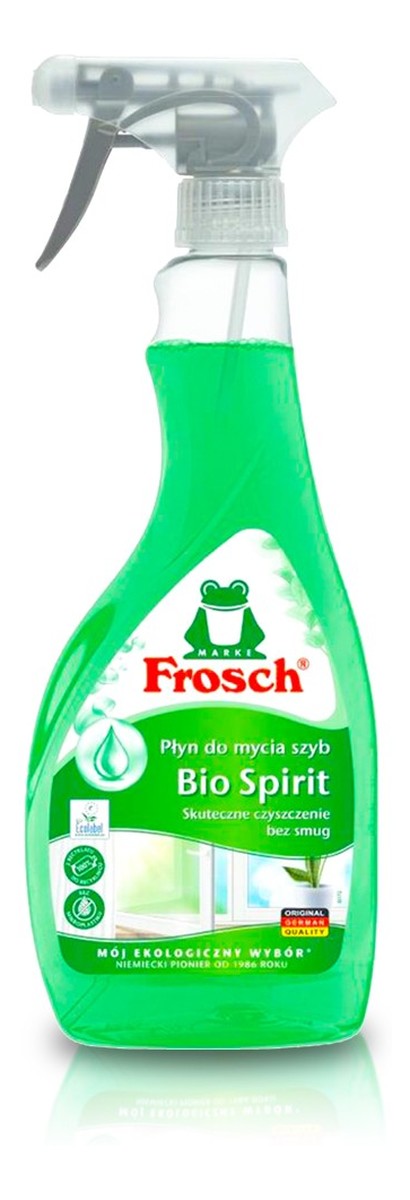 Płyn do mycia szyb w sprayu Bio Spirit