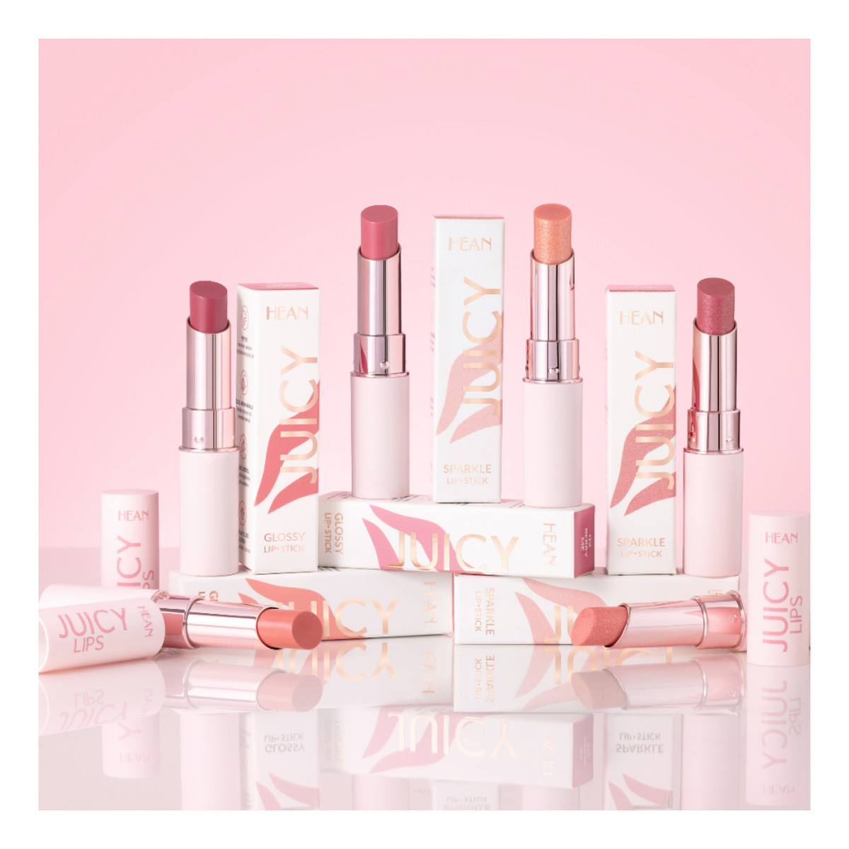 Hean Juicy Lips Sparkle Stick Błyszczyk w sztyfcie 3.2g