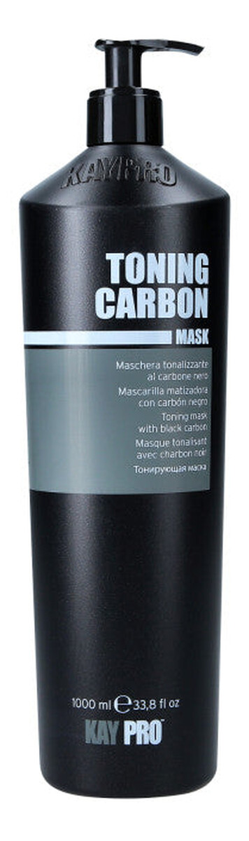 Maska tonizująca z węglem do włosów