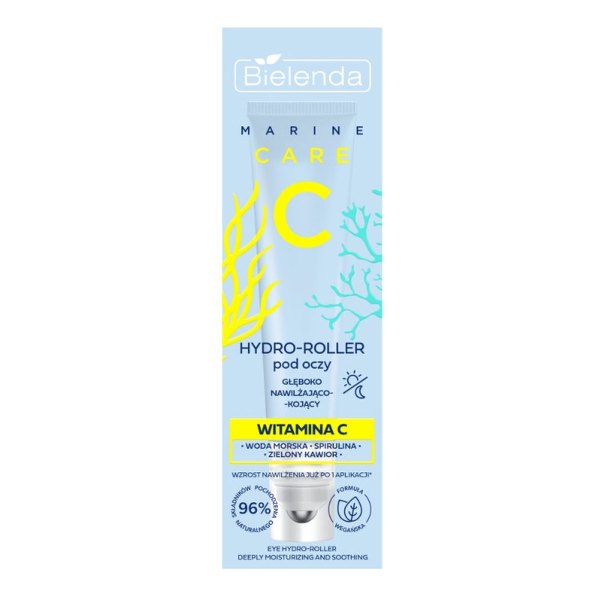 Bielenda C Marine Care Hydro-roller pod oczy głęboko nawilżająco-kojący 15ml