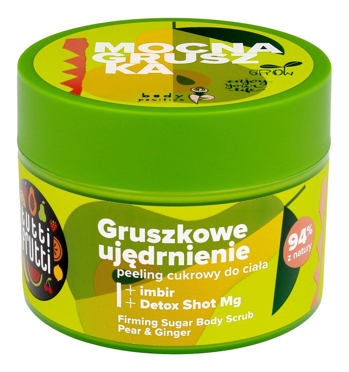 Peeling cukrowy do ciała Gruszkowe Ujędrnienie - Gruszka&Imbir