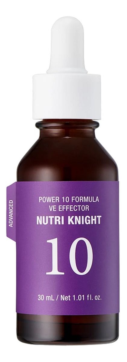 Power 10 formula advanced ve effector nutri knight odżywczo-odmładzające serum do twarzy